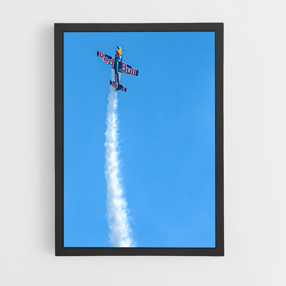 Poster Red bull hang – affiche Deltaplane (vue 2)